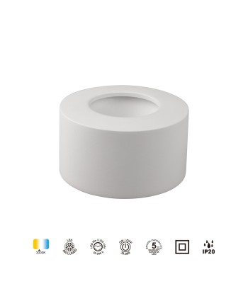CABRERA * PLAFÓN LED 6W 3000K BLANCO